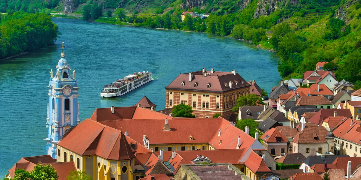 Scenery along the Danube