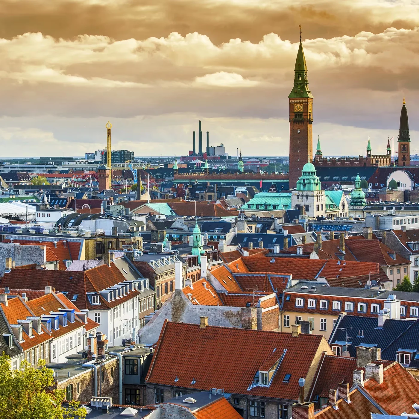哥本哈根城市景观|Copenhagen