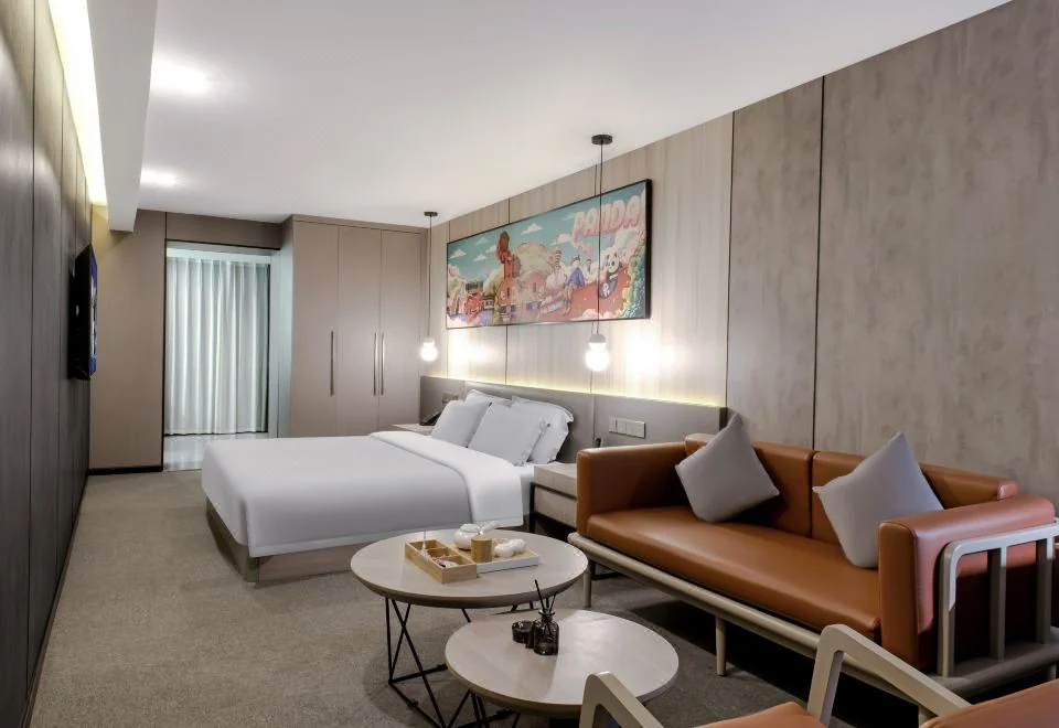 Sample room at Chengdu Panda Holiday Hotel (Jianshe Road Dongjiao Memory Store); actual tour hotel to be confirmed