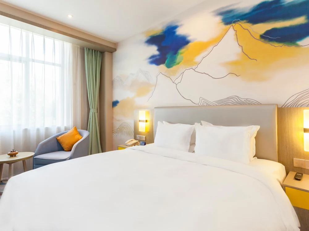Sample room at Holiday Inn Express Lhasa Potala Palace; actual tour hotel to be confirmed