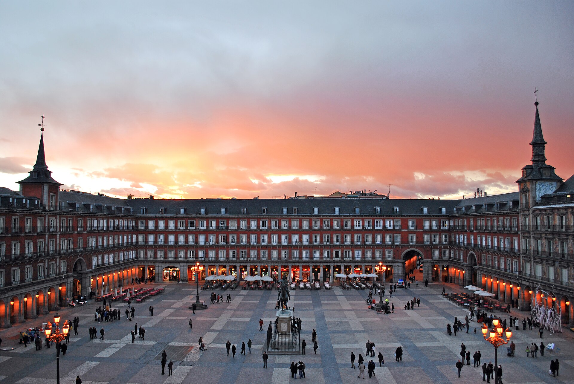 马德里主广场|Plaza Mayor, Madrid